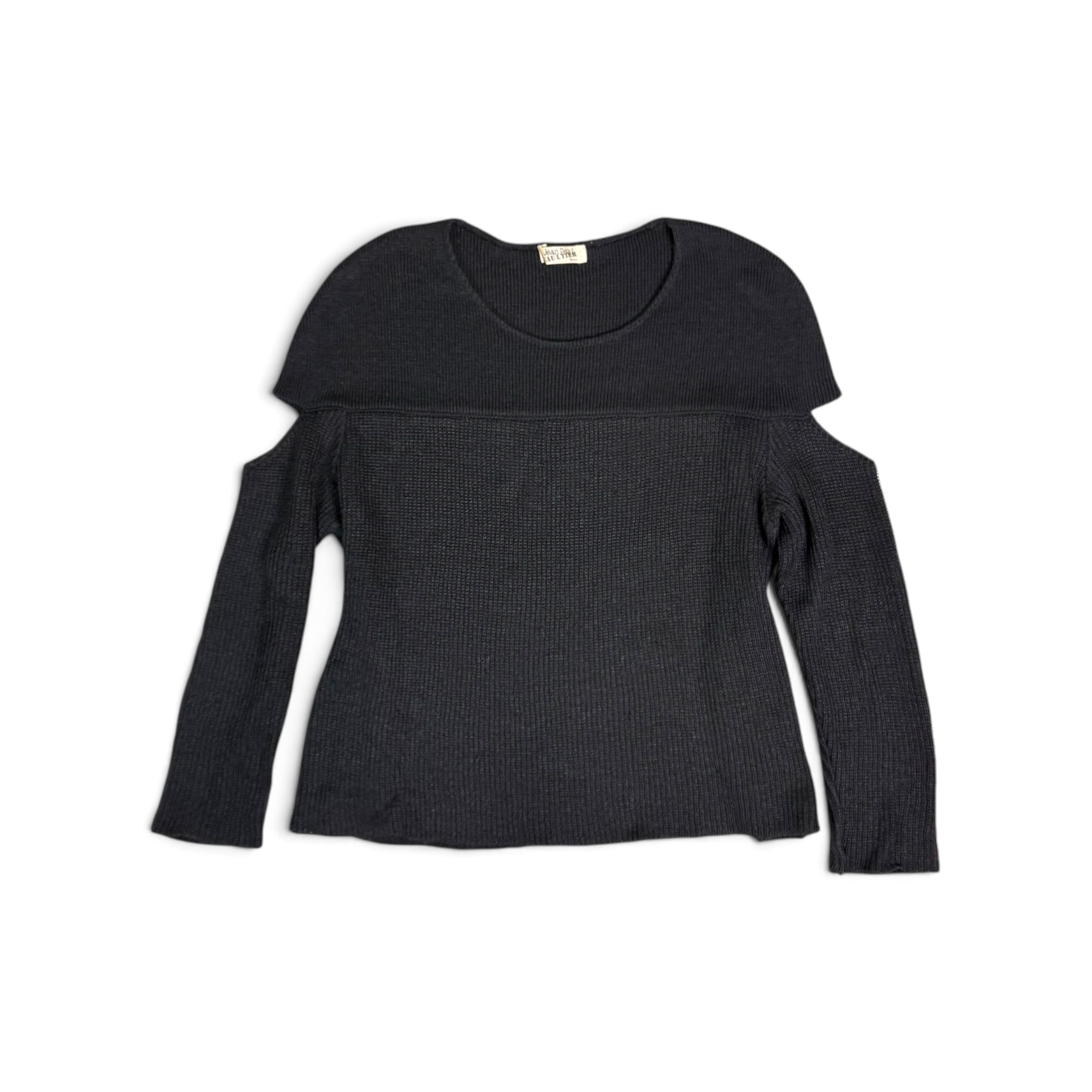 Joe Casely Hayford cable knit print L/S T shirt | seed