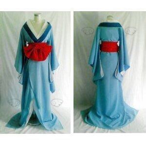 DK229地獄少女 骨女 着物風 ・コスプレ衣装・完全オーダーメイド K229 地獄少女 骨女 着物風 コスプレ衣装 cosplay コスチューム