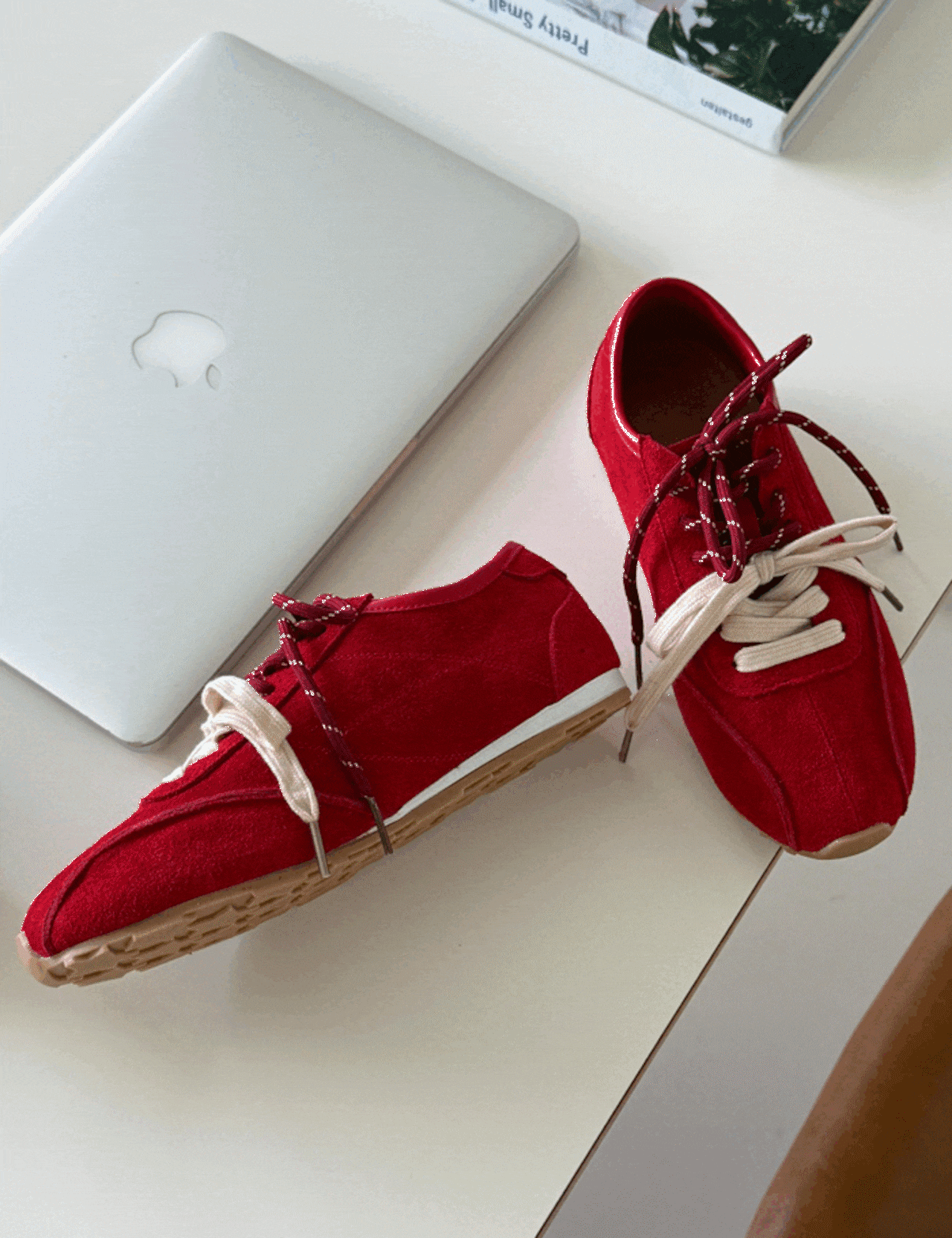 【26ss】牛革100%・String-point Sneakers_4colors