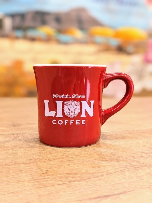 【LION COFFEE】ロゴダイナーマグ