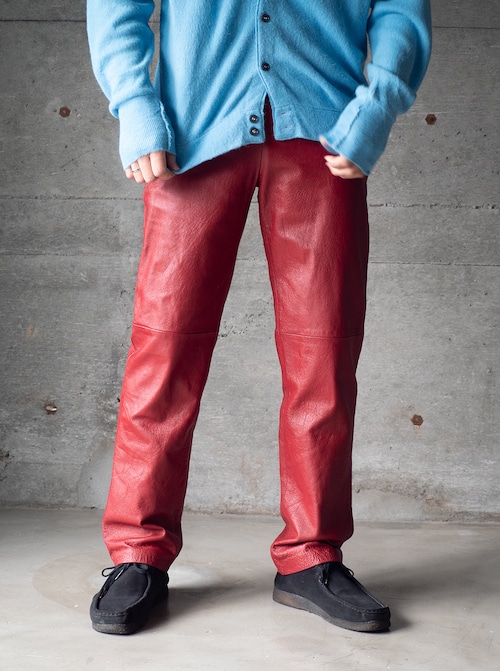 "CLIO" used Leather pants