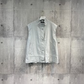 MXD159HEB 裾ギャザーベスト