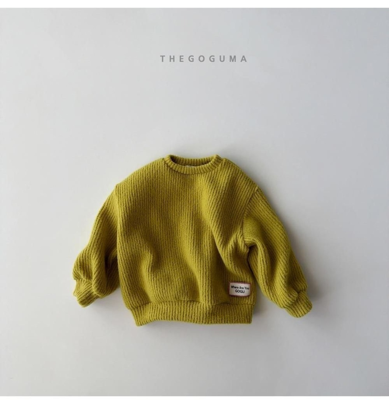 ザゴグマ / THE GOGUMA / マヨトレーナー / 韓国子供服 / ジュニア / 26winter〖取寄〗*JS~JL*