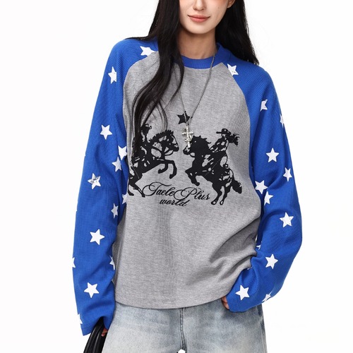 star-lagran graphic long-tee　スターラグラングラフィックロンティー　J2150