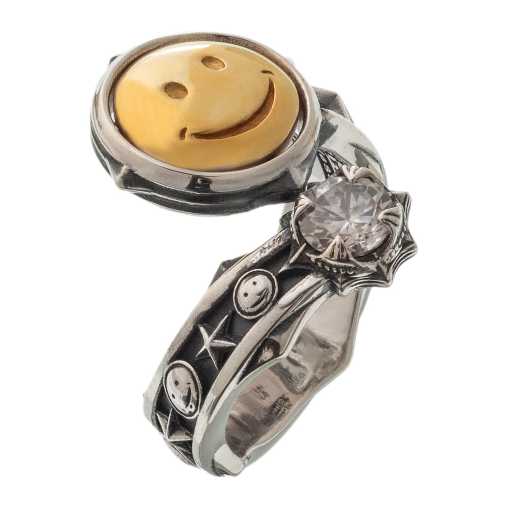 ニコリング ACR0304 Smile ring シルバーアクセサリー Silver Jewelry