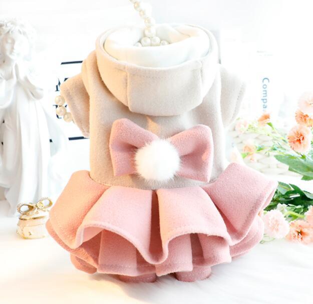 《予約》№3101687 重ね着フェルティースカートのパーカーワンピ