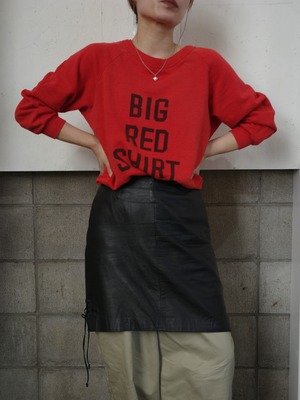〈vintage〉"BIG RED SHIRT"sweat