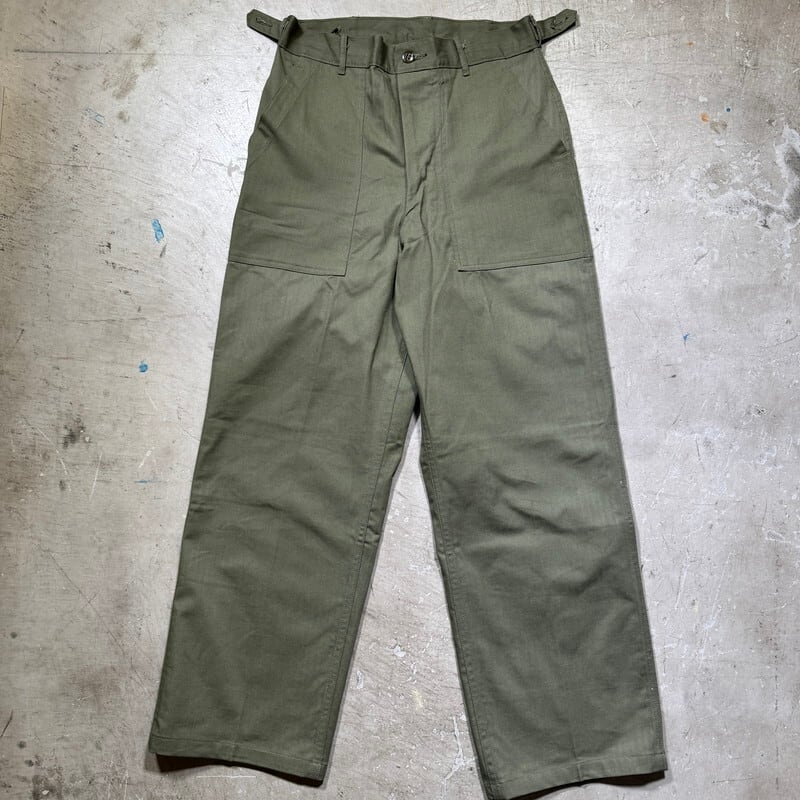 50's フランス軍 M47 フィールドパンツ コットンツイル 前期型 50's フランス軍 M47 フィールドパンツ コットンツイル 前期型