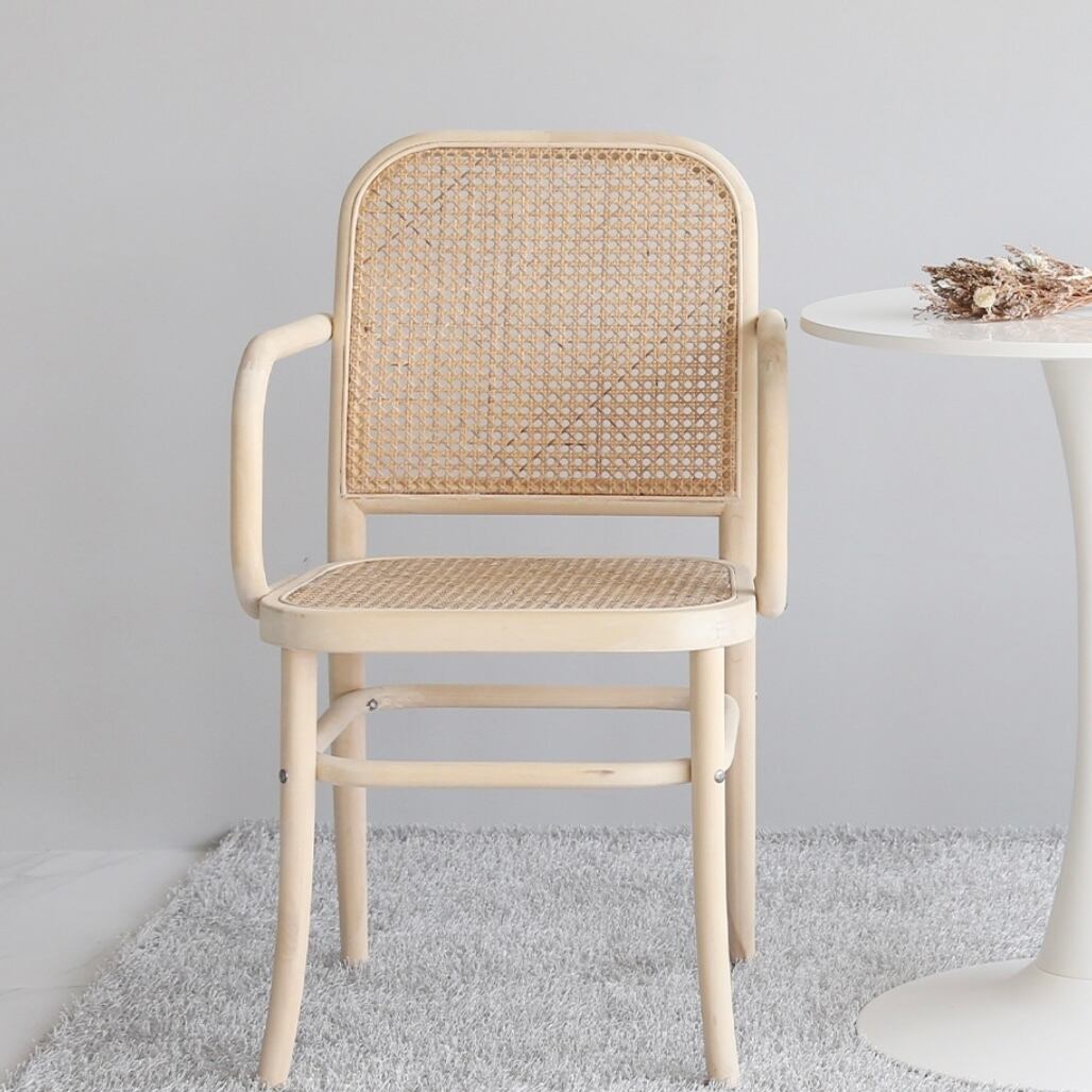 natural rattan arm chair / ナチュラル ラタン アーム チェア