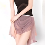 ドレープシフォン スカート 2色展開 L1504