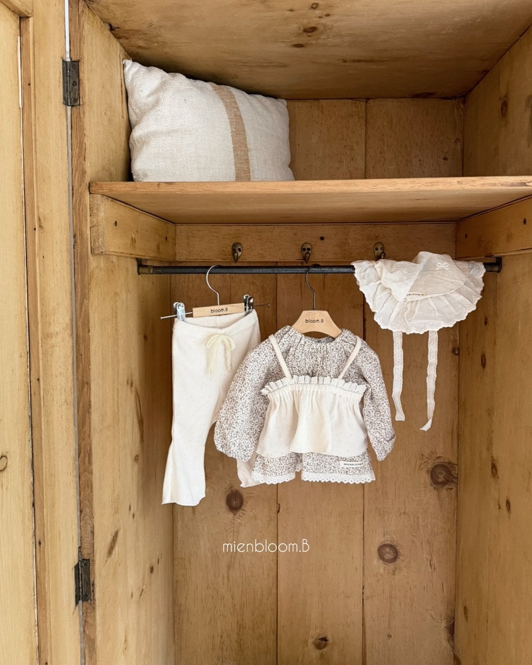 送料無料【予約】/ babyニットビスチェ / mienbloom