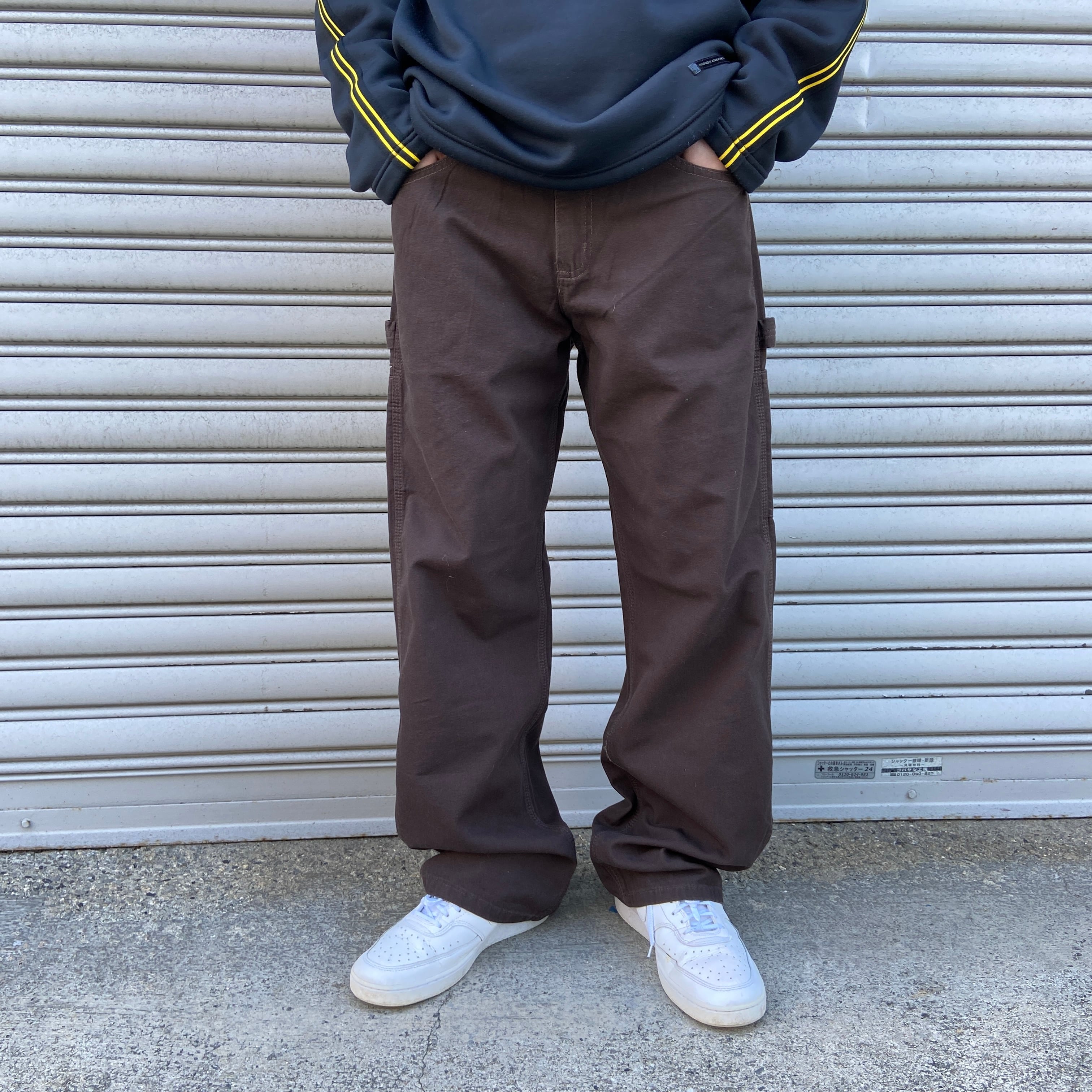 『送料無料』carhartt カーハート ペインターワークパンツ ブラウン W34L30 | 古着屋 Uan powered by BASE