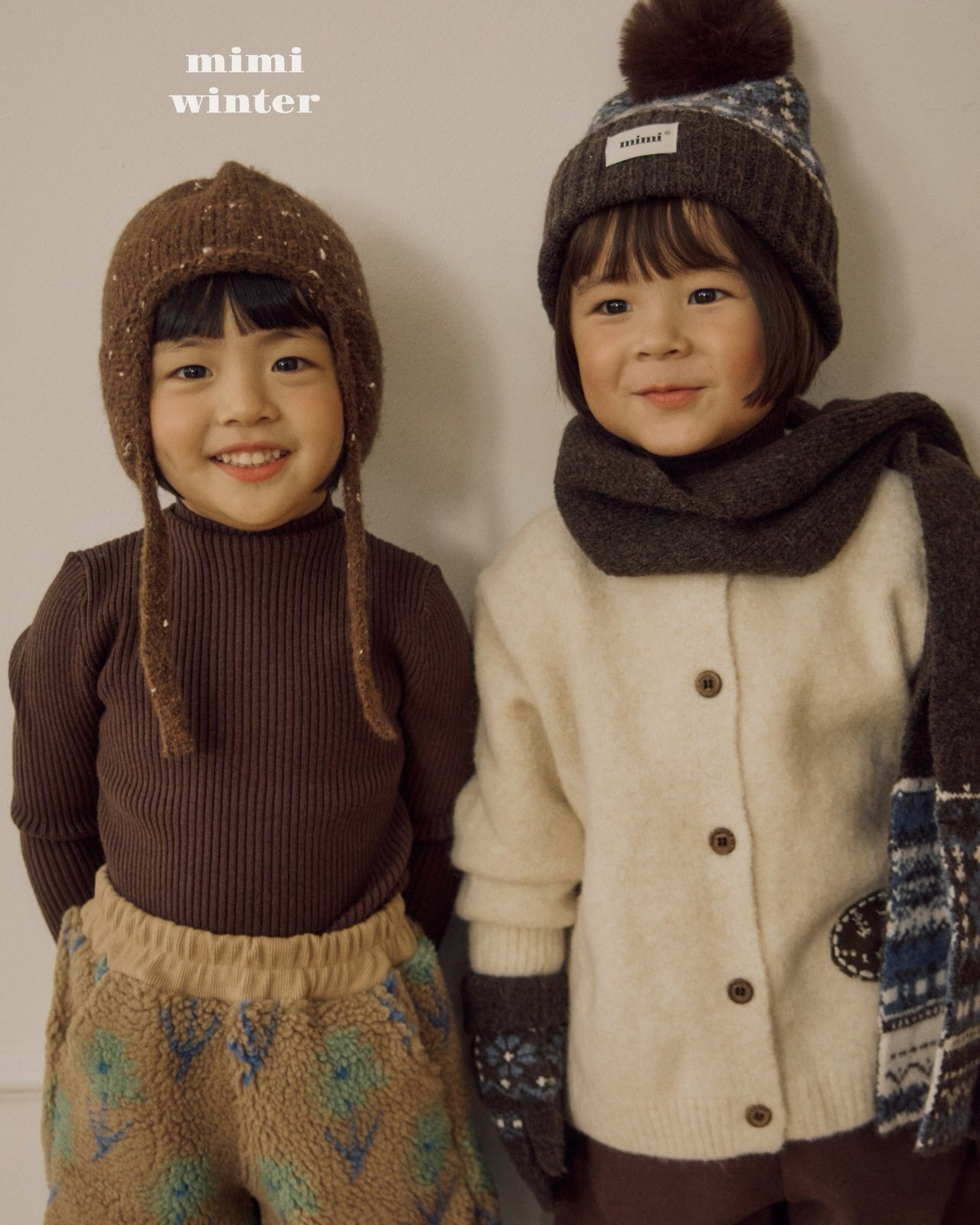 BYMIMI［取寄］jacquard muffler 26winter