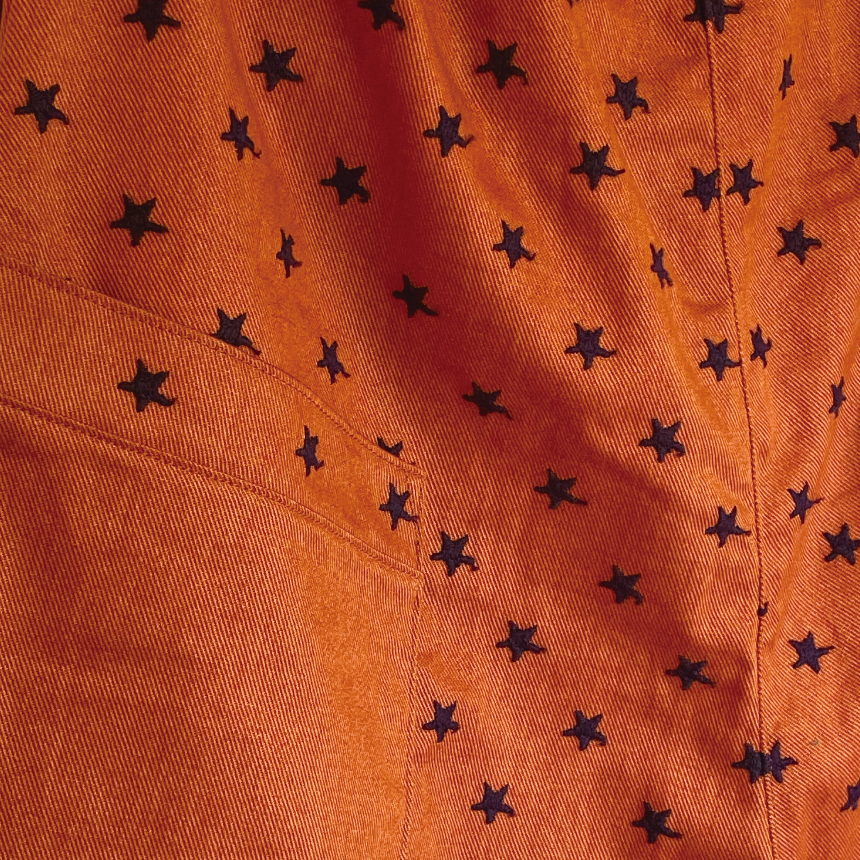 オールドデニムのサルエルパンツ