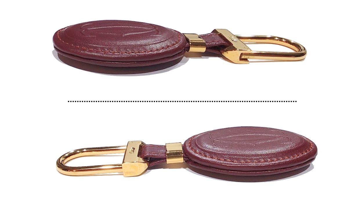 Cartier カルティエ マストライン 2C キーホルダー キーリング 