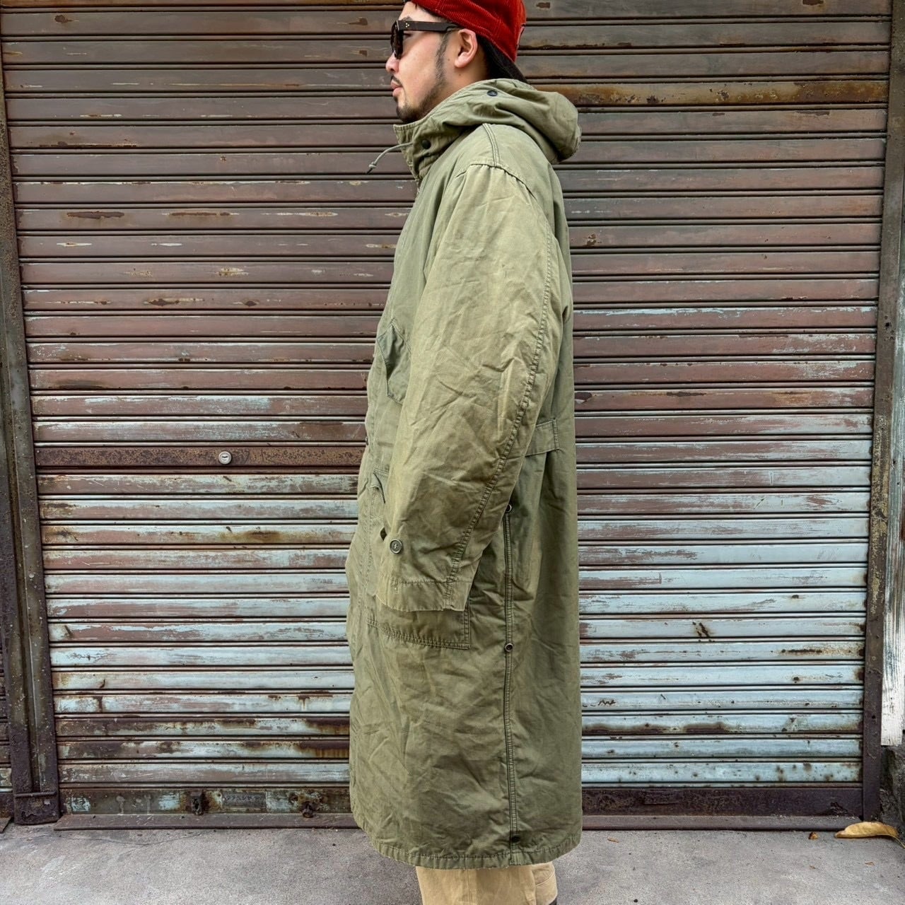 完品 40s US Army 米軍 実物 M-45 フィールドパーカー モッズコート