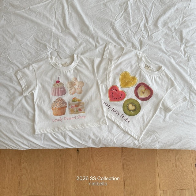 予約⌇ ninibello juicy sweet short sleeve T  XXL