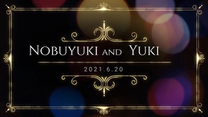 ㉖大人っぽい ×ラグジュアリー 感動的 泣ける ウエディングムービー結婚式　【luxury｜プロフィールムービー】新郎新婦様応援価格 オシャレな♡ウェディングムービー