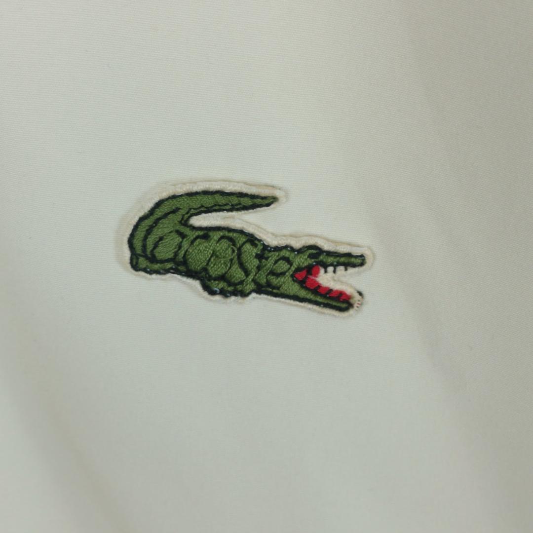 LACOSTE ラコステ ブルゾン 日本製 中綿 文字ワニ M 刺繍ロゴ