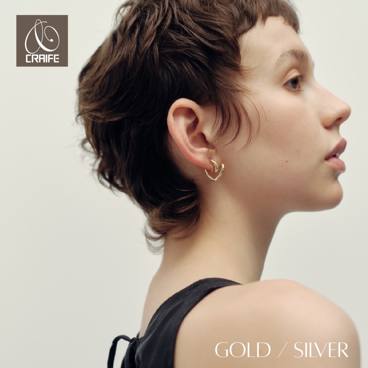 Earring/Pierce -Gold/Silver-