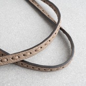 フェンディ ロール ミディアム トートバッグ セレリア ベージュ レザー