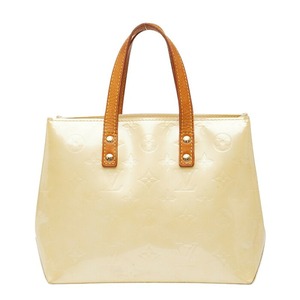 ルイ ヴィトン モノグラム ヴェルニ リードPM ハンドバッグ M91144 ベージュ パテントレザー レディース LOUIS VUITTON 【中古】