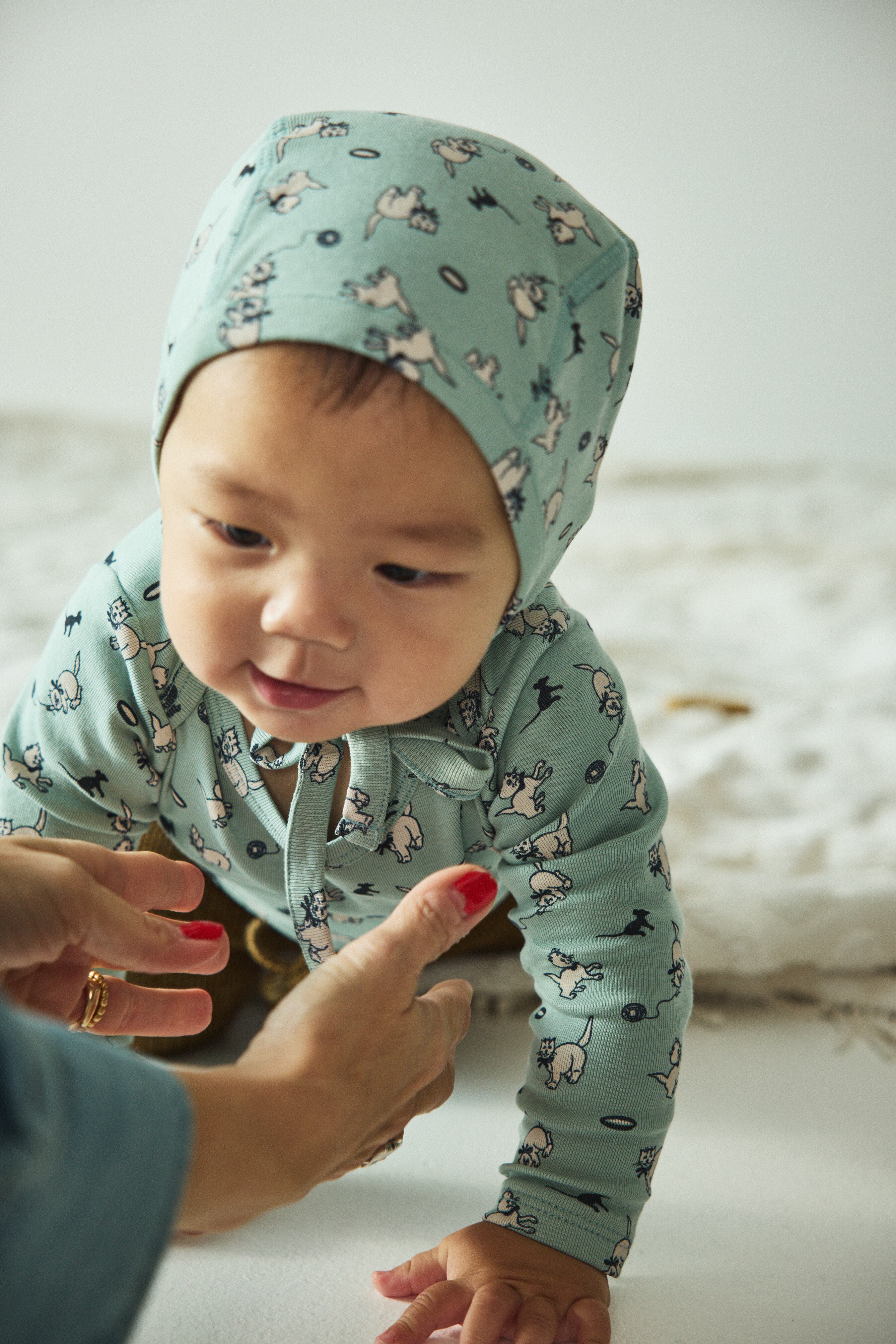 Misha & Puff ログキャビンロンパース 0-6m Misha & Puff ログキャビンロンパース 0-6m ロンパース