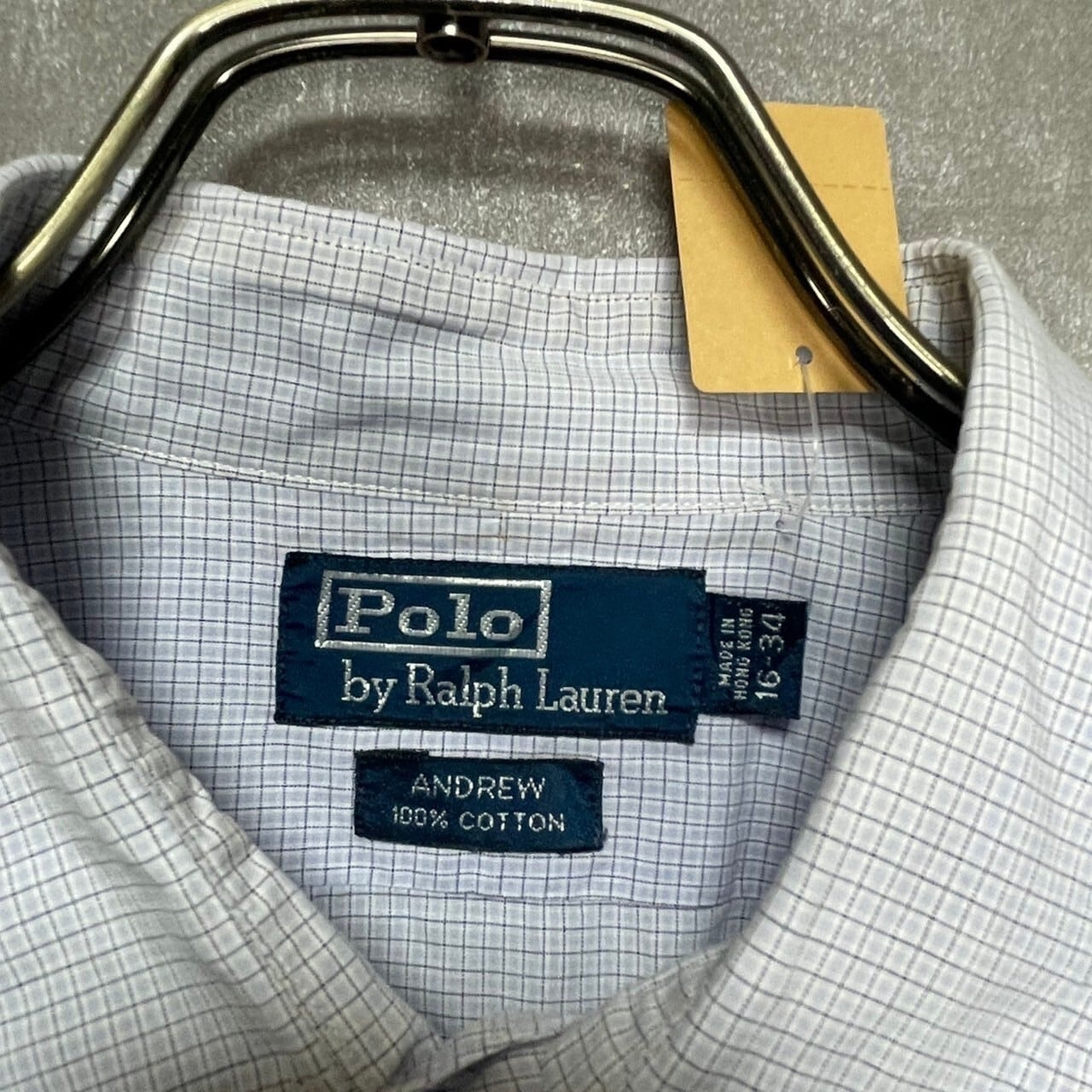 【90's】POLO by RALPH LAUREN 長袖シャツ L コットン100% 刺繍 vintage | 古着屋OLDGREEN