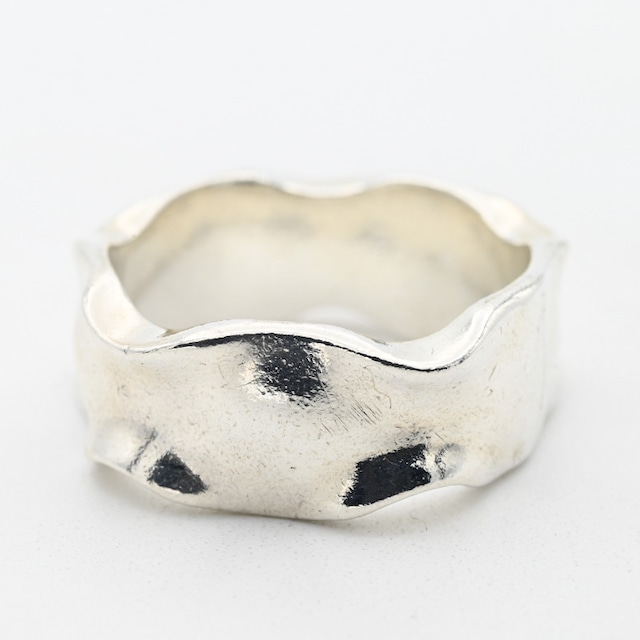 Uneven Design Chunky Wavy Ring #13.5 / Denmark