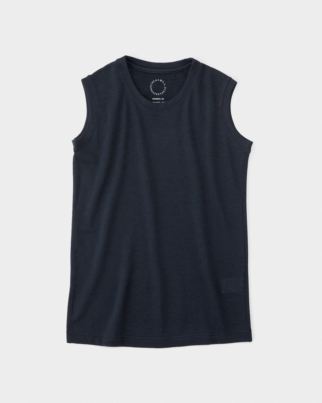 山と道 / DF Mesh Merino Sleeveless - Women #Navy