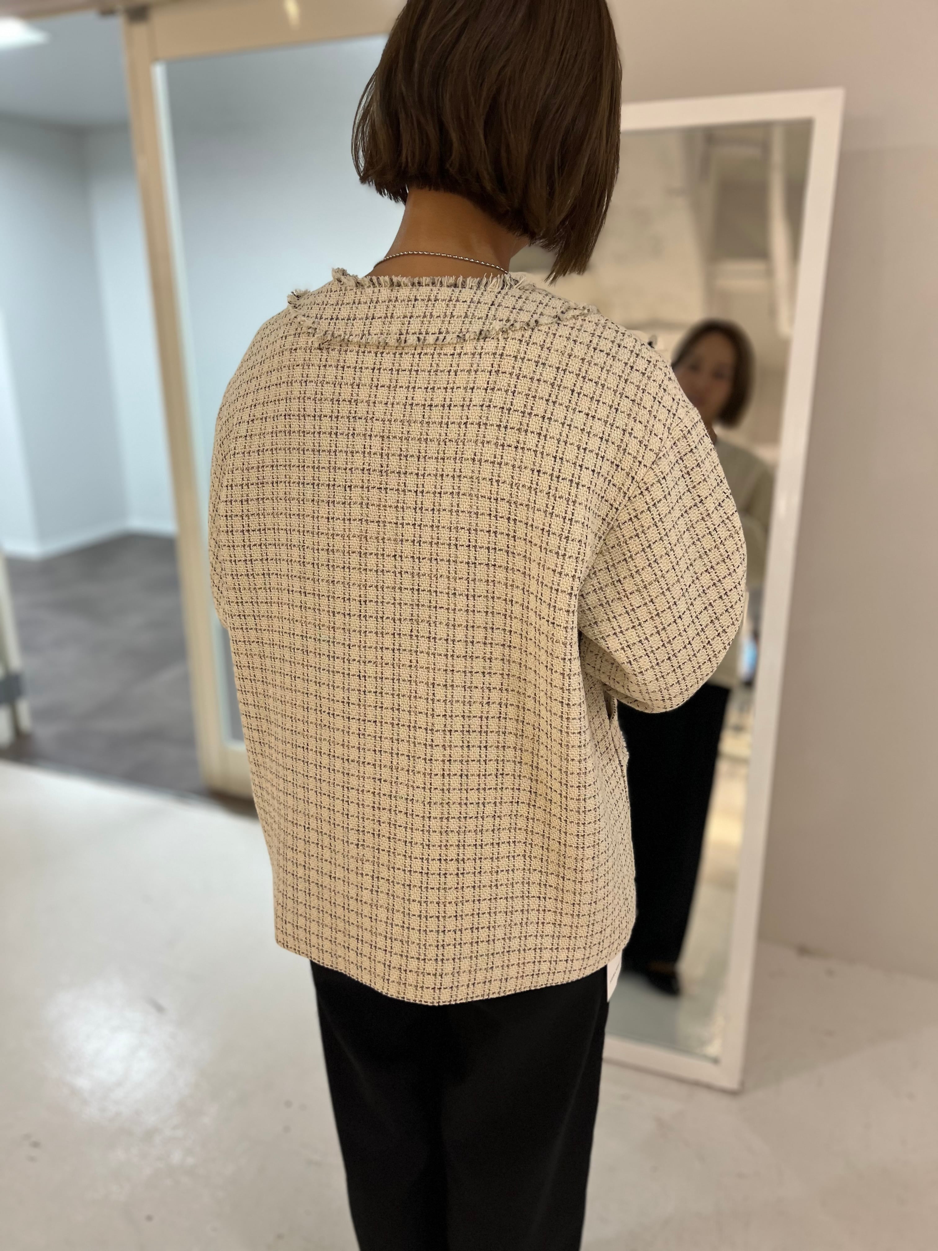 CHIGNON［7956-418KK] ツイードJK