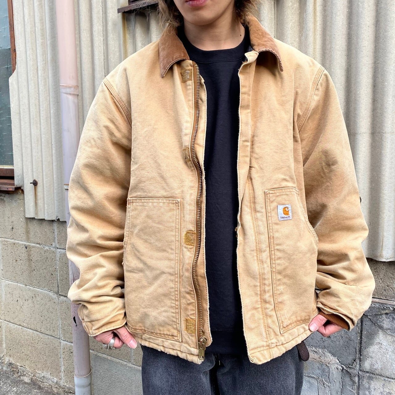 Carhartt カーハート ワークジャケット メンズ2XL相当 古着 Carhartt