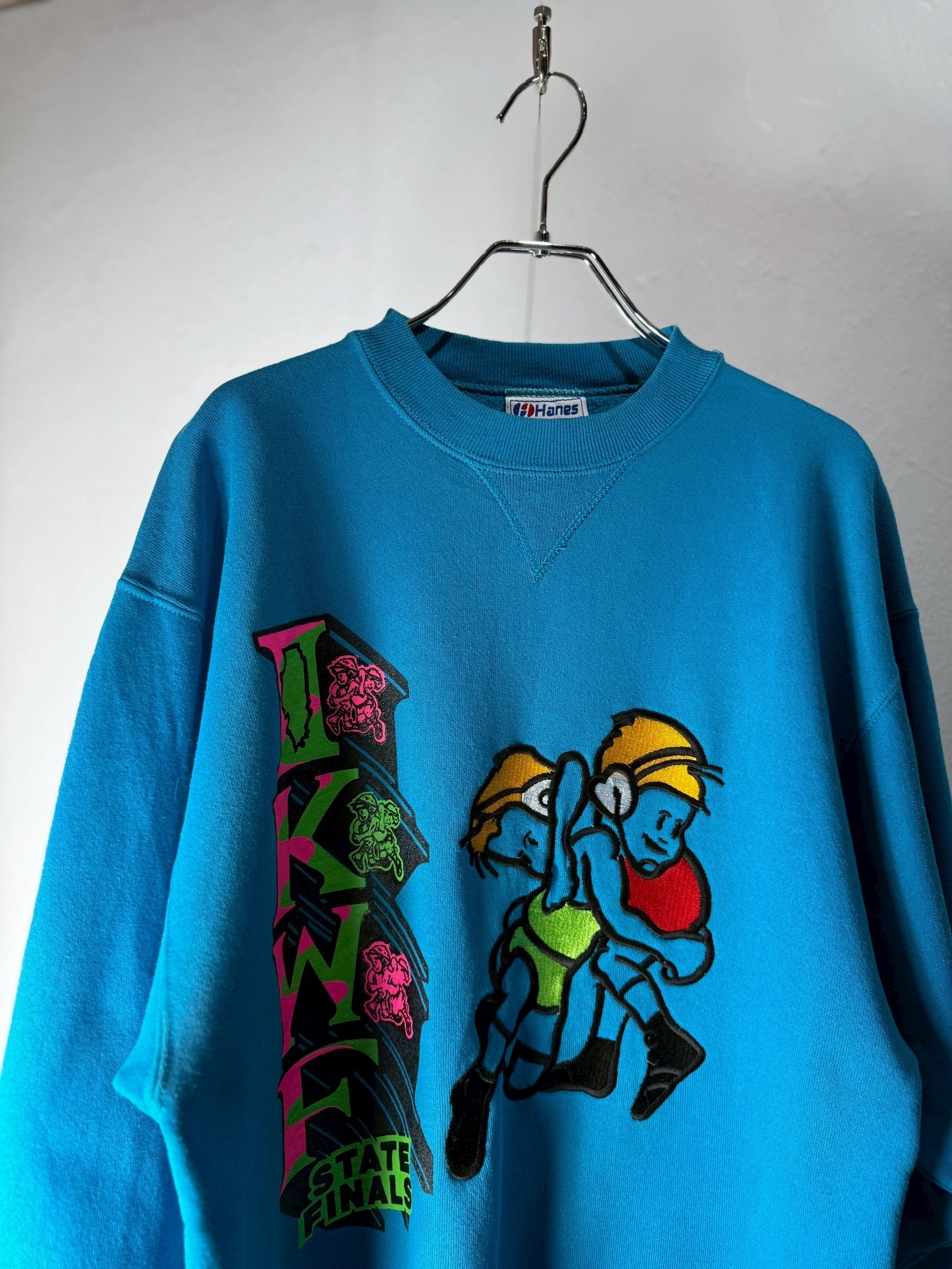 90’s USA made “IKWF wrestling” sweat shirt