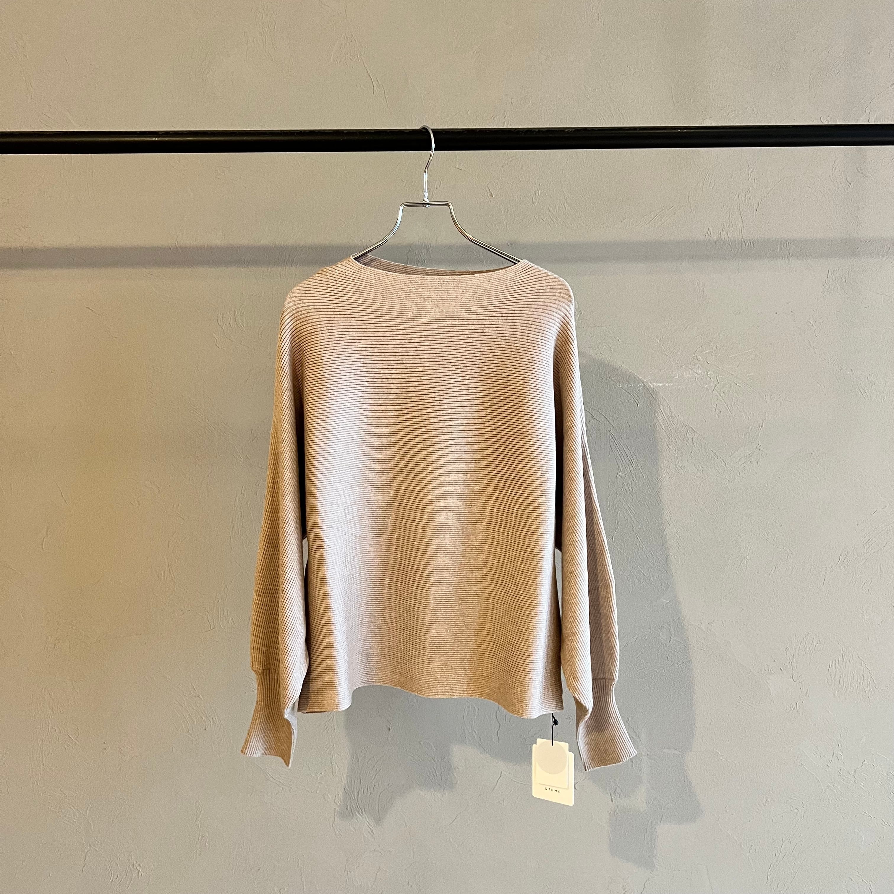 QTUME】ハイゲージドルマンニット | valance 福井｜レディース