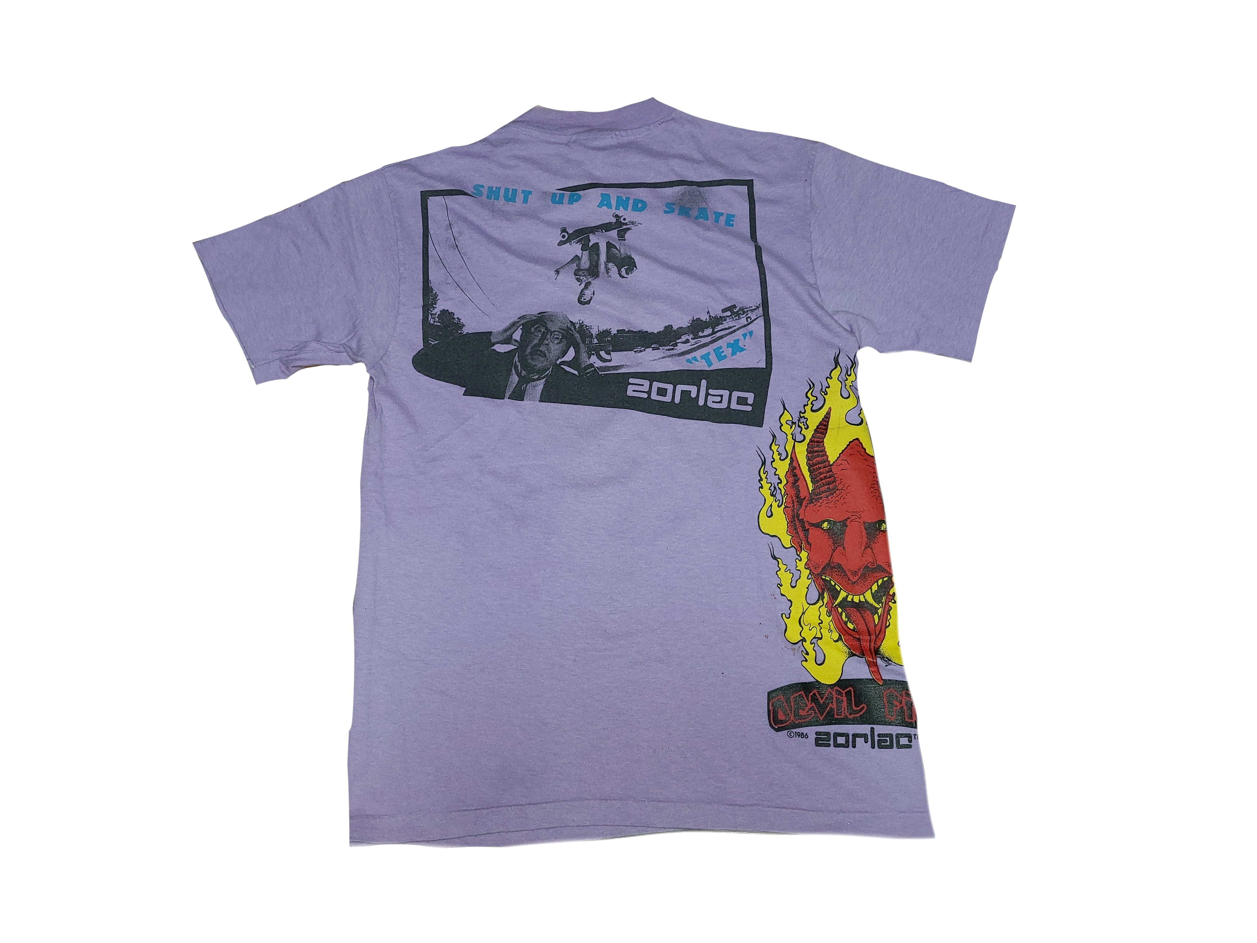 80s USA製 Zorlac Skateboards Tシャツ スケートボード ヴィンテージ ...