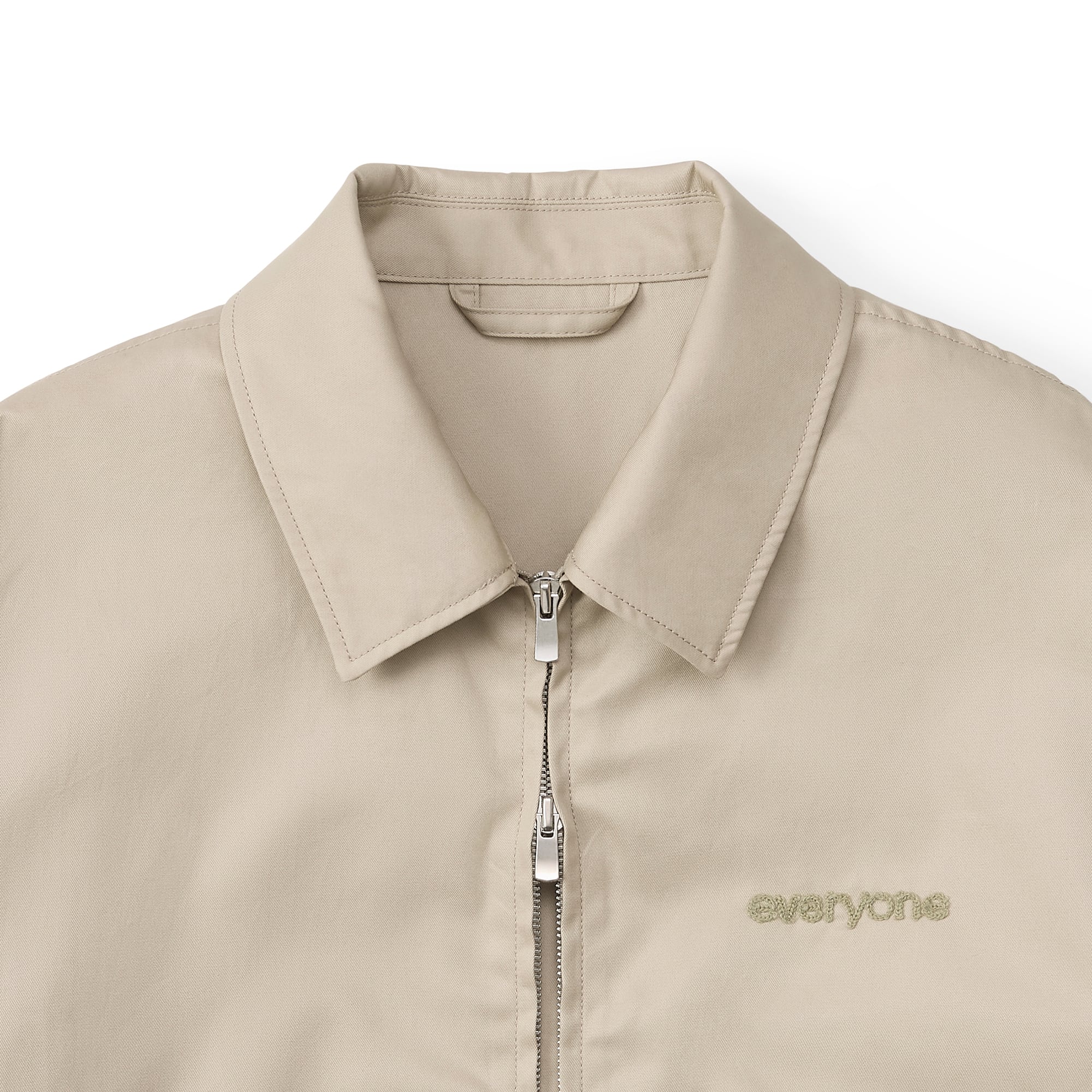 everyone cotton drizzler jacket (BEIGE/BEIGE) | everyone