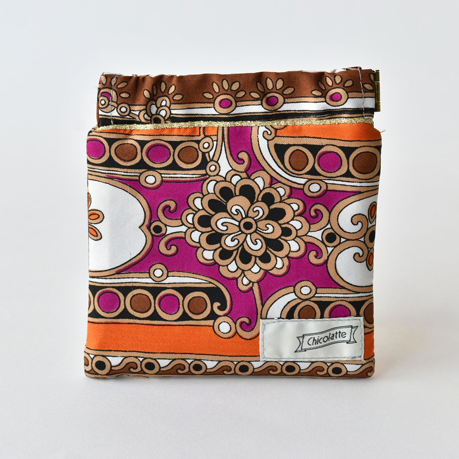 つばちっちページ❤バネロポーチ FUJI POUCH〈バネ口タイプ〉 | Chicolatte | チコラッテ