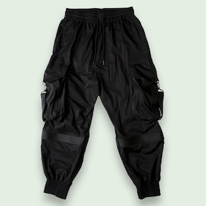 TCR-TEX TACTICAL CARGO JOGGER - BLACK