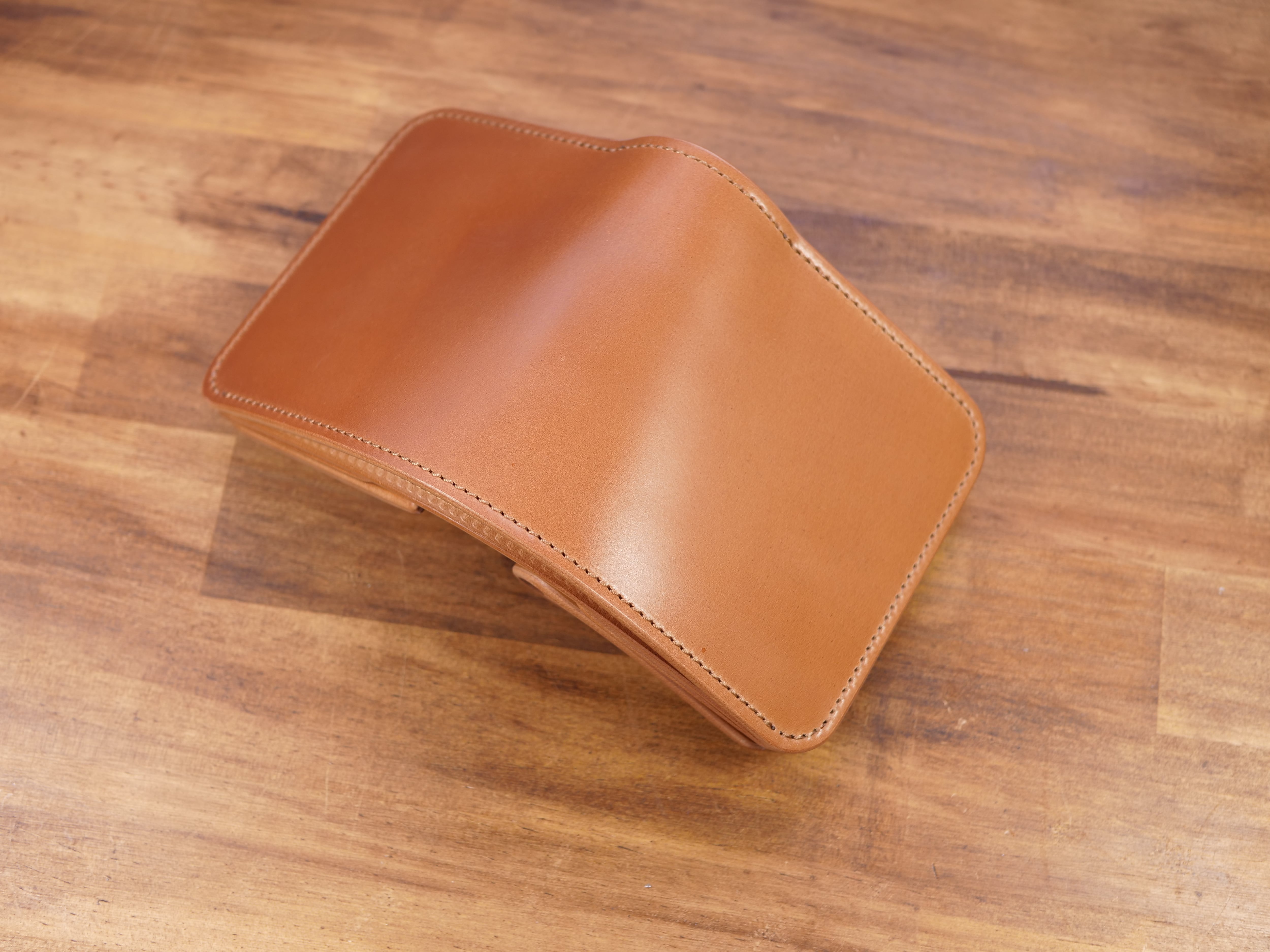 Drum / Horween shell cordovan Natural | robusta leather