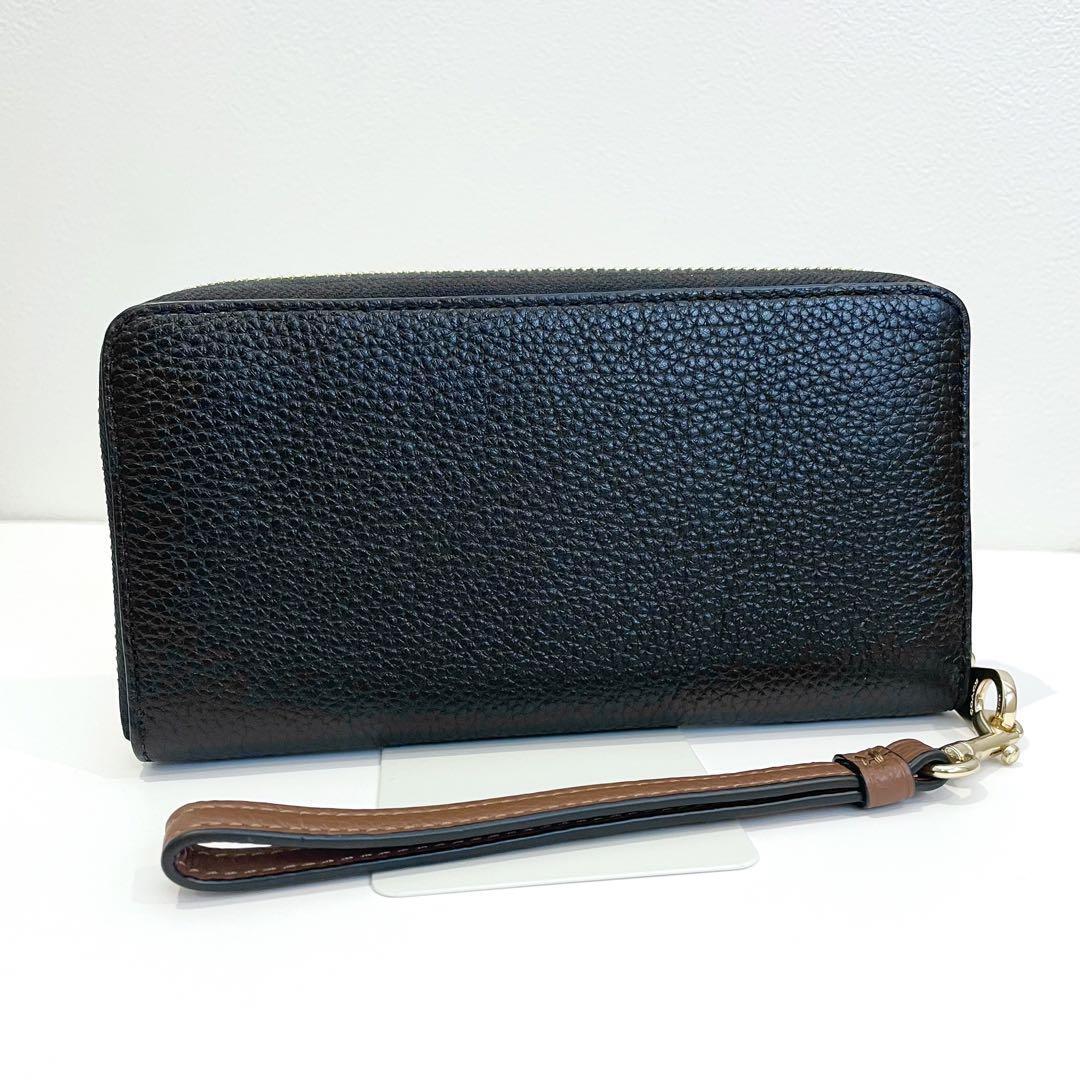 ✨Aランク✨ COACH Wallet コーチ 長財布 ストラップ付き | BrandShop 