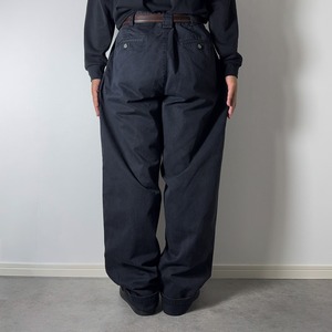 NIKE chino trousers black W36L34 古着