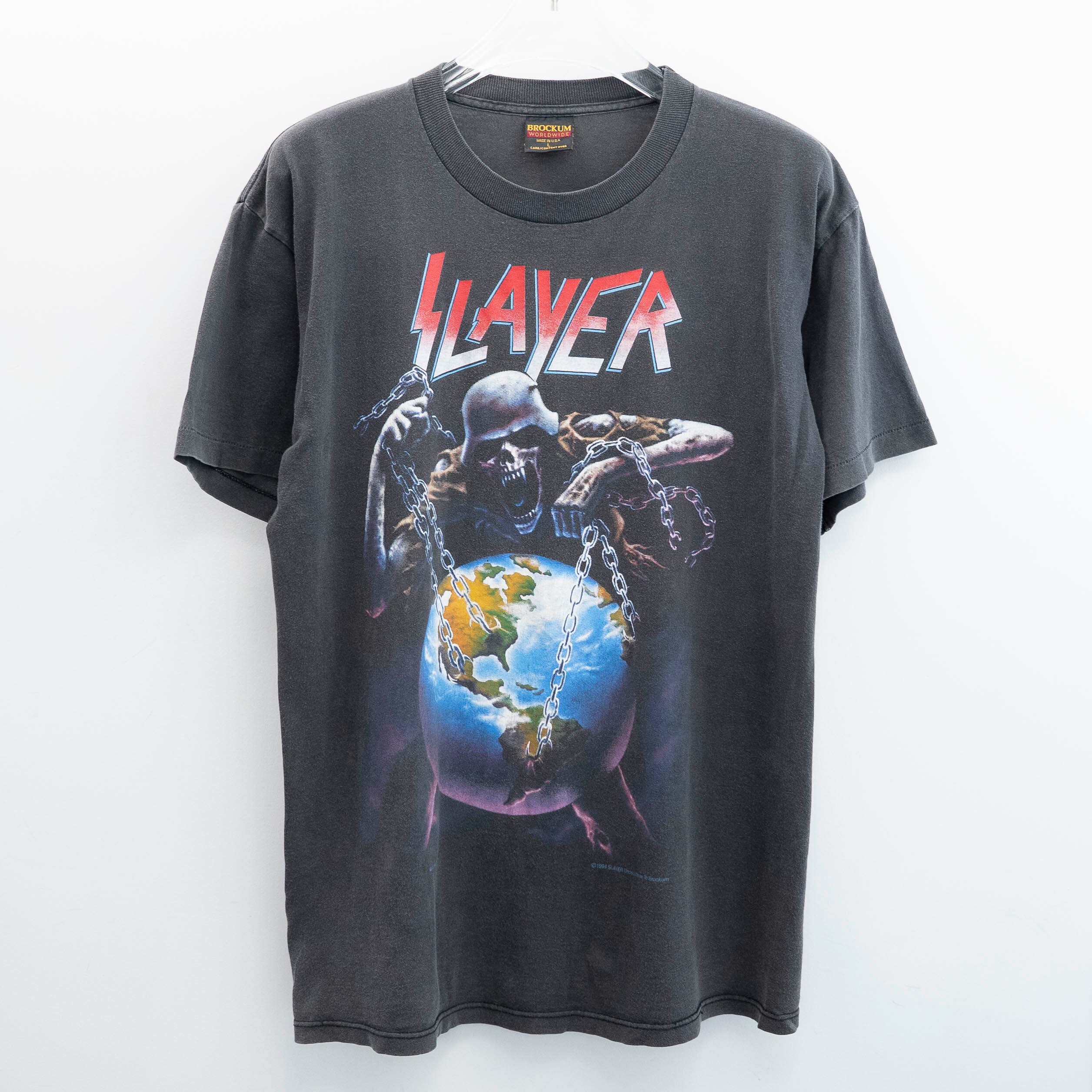 Slayer " North American Intourvention " Brockum L【A7-677】