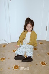 韓国子供服 / LALALAND / 26Autumn / アルファ リブ カーディガン / 秋服 / キッズ *XS~XL*