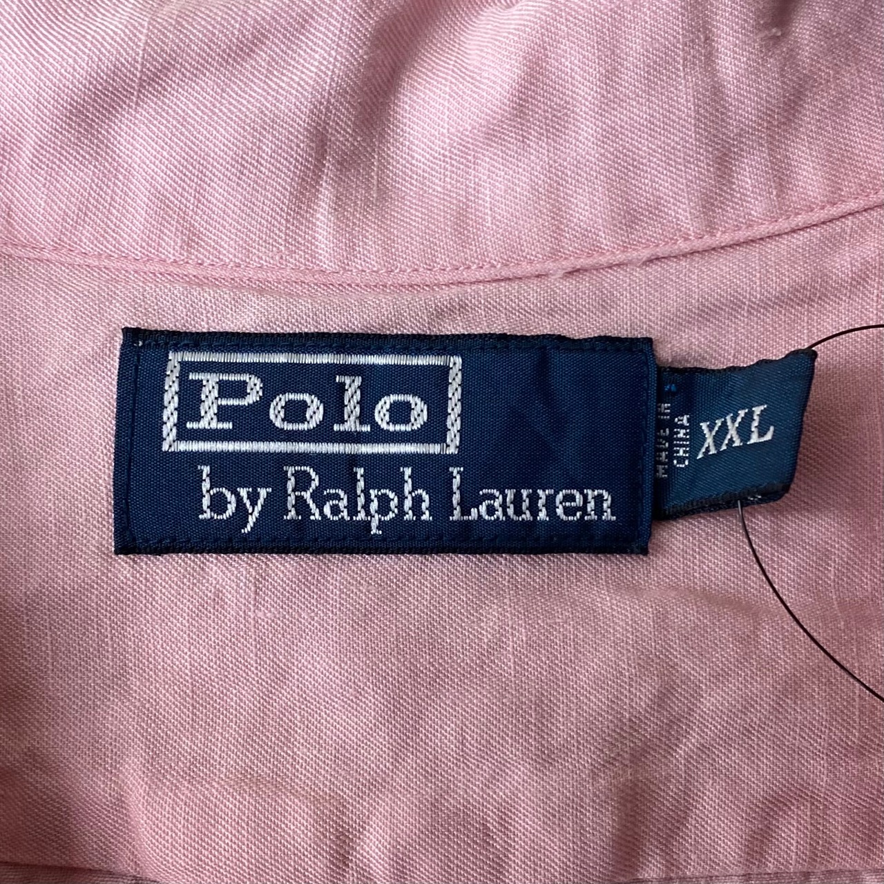 vintage POLO by RALPH LAUREN pink open collar shirt