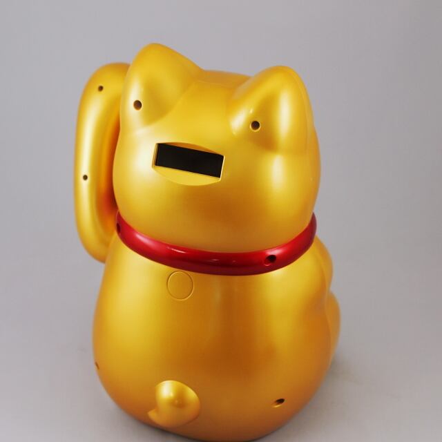 ソーラー招き猫 金の大猫ちゃん | PAY ID