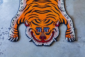 Tibetan Tiger Rug 《Sサイズ•ウール062》チベタンタイガーラグ