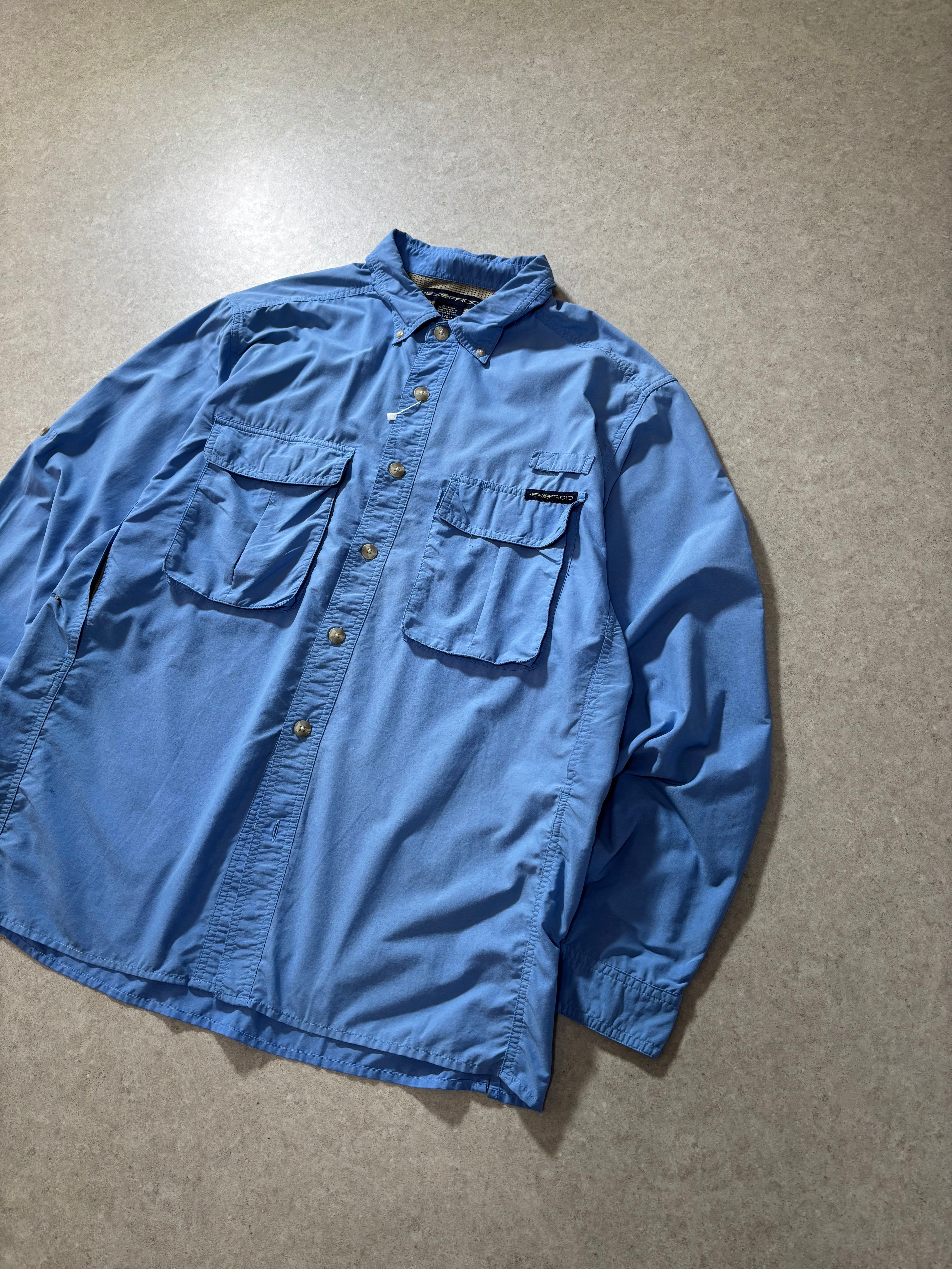 EXOFFICIO outdoor shirt | 古着屋2000