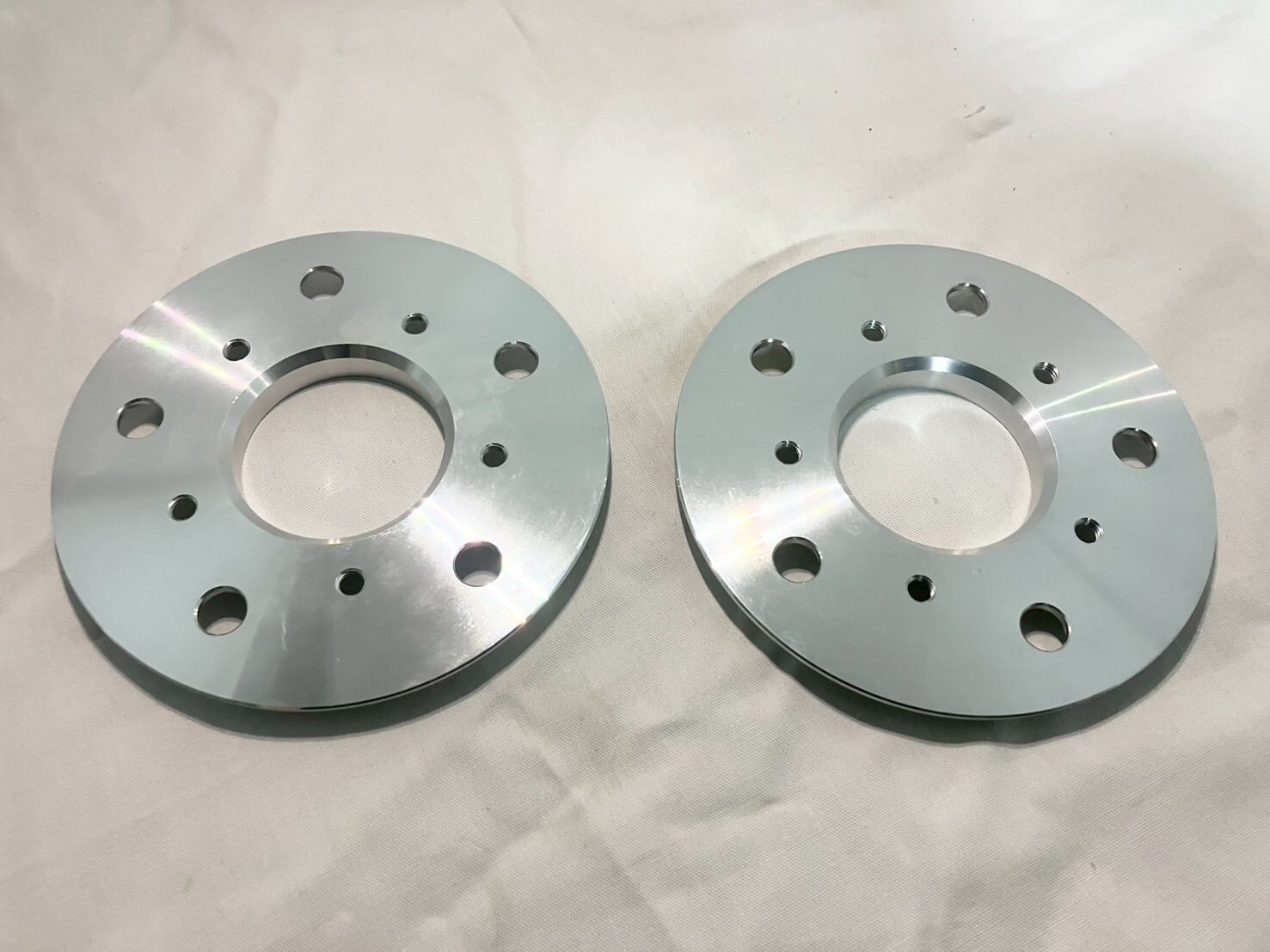 ハブリング付き3mmスペーサー ※ホイール側73mm 材質：ジュラルミン