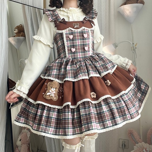 ゆめかわ♡ブラウンベアセットアップ　set112