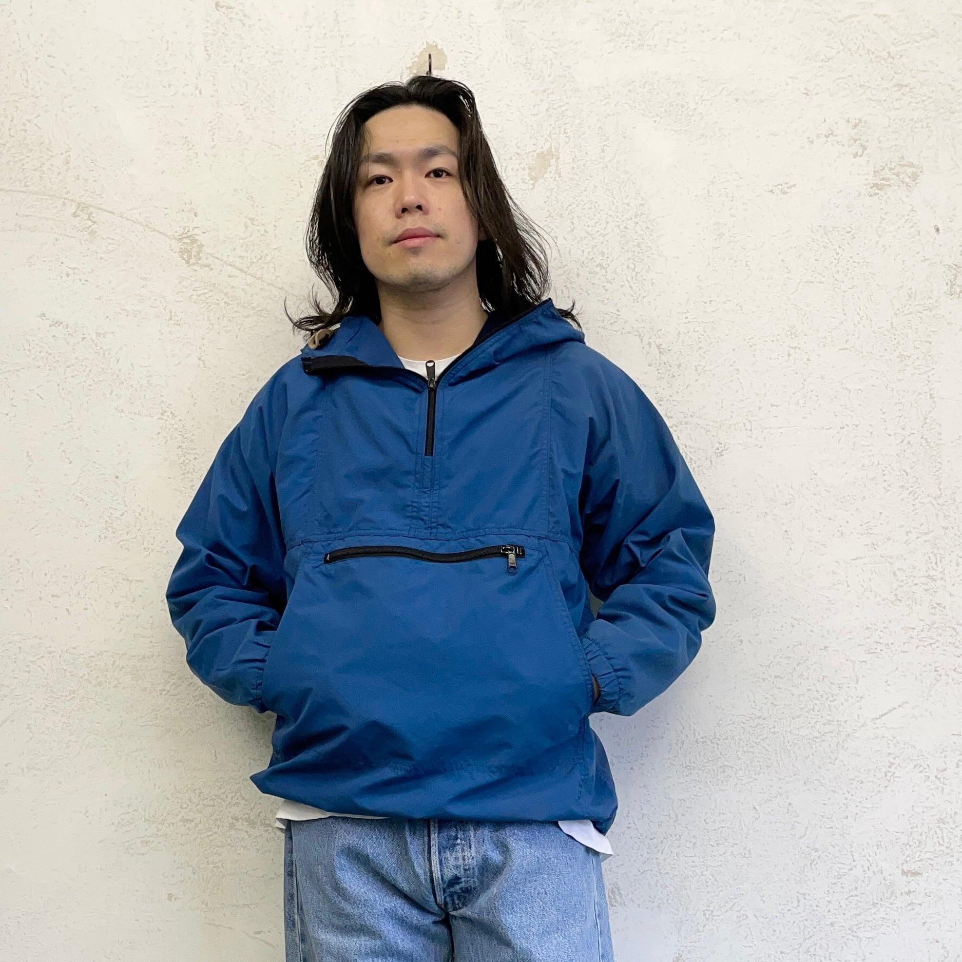 80's L.L.Bean anorak parka made in USA size/M エルエルビーン アノラックパーカー アメリカ製